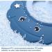 Adjustable Silicone Baby Shower Cap for Infants & Toddlers - Blue - Buy Online on GoSupps.com