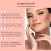 Blush For Cheeks Powder Blush Face Makeup Highly Pigmented Glitter Cosmetics Long Lasting Buildable For Women Girls Party Wedding Light Pink - Buy Online on GoSupps.com