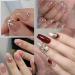 Adhesive Rhinestone Glue 10ml with Needle Tip Strong Waiting for 3D Decorations | Durable Nail Gliding for Beginners Professional Salon Home Travel Manicure and Creative Nail - Buy Online on GoSupps.com