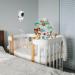 HelloBaby Baby Monitor Holder - Nursery Mount Stand for Crib | No-Drill Shelf Stand Compatible with Most Monitors - Buy Online on GoSupps.com