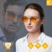 Prism Pro99 Blue Light Filter Clip-On Glasses | 99% Light Protection for Work PC & TV | Reduce Eye Strain & Sleep Better | Unisex Design - Buy Online on GoSupps.com