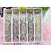 Bath Salts Gift Set with 5 Different and Fascinating Fragrance-Rose Lavender Jasmin Gomphrena globosa Osmanthus 5x100g - Buy Online on GoSupps.com