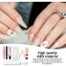 Lnhgh Gel Extension Nail Kit Artificial Extension Nail Set With Tips For Girls | With Nail Gel Nail Paint Brush Nail Scrub Strip Nail Scissors Nail Tips Nail Lamp Transparent Tips Nails Set - Buy Online on GoSupps.com