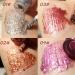 Glitter Mascara Topper Colored Mascara Waterproof Mascara Smudge-Proof Quick-Drying Glitter Eyelash Cream Curling Long Lasting Eyelashes for Women Girls (03# & 04#) - Buy Online on GoSupps.com