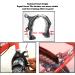 HAOFANG Children Bike Long-Reach Caliper Brake Set | Fits Arch 65-80mm | Front & Rear C Shape Brakes - Buy Online on GoSupps.com