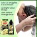 Herbal Gray Hair Coverage Shampoo - Ammonia-Free Black Hair Color for Men & Women | Instant Dyeing & Lasting 3-in-1 Bubbles - Buy Online on GoSupps.com
