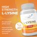 High Strength L-Lysine 1000mg 180 Vegan Tablets | Essential Amino Acid for Growth & Muscle | Made in UK by Northumbria Health - Buy Online on GoSupps.com