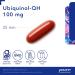 Pure Encapsulations Ubiquinol-QH 100 mg | Form of CoQ10 Supports Heart Health* | 60 Capsules - Buy Online on GoSupps.com