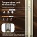 6-in-1 Hair Styler Hot Air Brush - 110 000 RPM Ionic Hair Dryer & Straightener for Fast Drying Curling and Volumizing - Professional Stone Gold - Buy Online on GoSupps.com