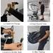 Electric Wheelchair Parasol Adjustable Wheelchair Sun Shade Rain Cover Ventilation Is Not Stuffy 7 In 1 Glue Coating for Most No Handle Wheelchairs - Buy Online on GoSupps.com