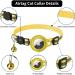 Kolacen Reflecting Airtag Cat Collar - Adjustable Neck Band with Safety Buckle for Puppies & Kittens - Airtag Shell & Bell Included (Yellow) - Buy Online on GoSupps.com