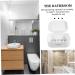 Ciieeo 3pcs Soap Box Body Wash Container Non Soap Holder Leak Proof Containers Soap Container with Drain Soap Rack Soap Draining -mount Soap Dish Household Travel White Storage Rack Abs - Buy Online on GoSupps.com