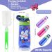 SUPPRUI Kids Water Bottle with Straw - 480ML Leak Proof BPA-Free for School Boys & Girls (Purple) - Buy Online on GoSupps.com