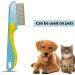 Long Handle Metal Nit Comb for Head Lice and Eggs Removal - Suitable for Pets, Adults, and Kids - Buy Online on GoSupps.com