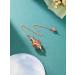Crystears Rose Gold Copper Filigree Pendulum - Spiritual Jewelry for Divination & Reiki Healing - Buy Online on GoSupps.com
