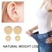 Magnetic Weight Loss Earrings - Therapy & Acupuncture Point Stimulation - Golden Unsawaous Couple - Buy Online on GoSupps.com