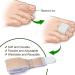 Welnove Hammer Toe Straightener Set - 6 Pcs Splints & Cushioned Bandages for Correcting Crooked, Overlapping, and Broken Toes - Buy Online on GoSupps.com