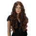 CAISHA Chocolate Brown Wig - Mardi Gras Cosplay Party Long Hair - PP9 #3T30 - Buy Online on GoSupps.com
