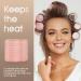 xnicx 28pcs Hair Rollers with Clips - No Heat Hair Curlers Set for Long and Short Hair - Jumbo Large Medium Rollers Sizes - Pink - Buy Online on GoSupps.com