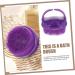 SEWACC 5pcs Silicone Bath Brush Set - Body Cleaning Massager and Shower Tool in Purple - Buy Online on GoSupps.com