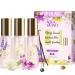 Body Spray Set for Women Each 60ml/2.1 FlOz Travel Size Womens Fragrance Body Spray Three Scents - Vanilla Woodland Lavender Jasmine Raspberry