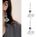 Feylie Goldfish Dangling Earrings - Trendy Cute Drop Earrings in Acrylic for Students & Office Professionals - Buy Online on GoSupps.com