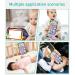 Zawaer Baby Spiegel Toy - Foldable Sensory Fabric Books | High Contrast Montessori Toys for Newborns 3+ Months - Visual Auditory Tactile Stimulation - Buy Online on GoSupps.com