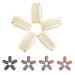 iExtension 20 clips for clip in extensions real hair wefts hair extension wig hair clip hair clips - beige