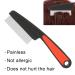 Stainless Steel Needle Lice Comb - Professional Fine Tooth Long Handle for Effective Head Lice Removal | International Shipping Available - Buy Online on GoSupps.com