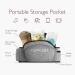 MomcoZy Hip-Seat Baby Carrier | 3D Belly Protection & EVA Massage Plate | Perfect for Newborns & Toddlers Up to 20 kg - Medium Gray - Buy Online on GoSupps.com