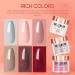 Dipping Powder Nail Kit Starter with Nail Drill - 6 Color Set with Glitter and Essential Liquid, Manicure Tools Gift for Women - Buy Online on GoSupps.com