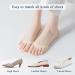 JEVRKAPZ Metatarsal Pads | Ball of Foot Cushions for Pain Relief | High Heel Toe Pads for Women | Invisible Sponge Cushion Socks - Buy Online on GoSupps.com