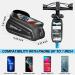 HOPENE Waterproof Bike Phone Mount Bag | Touch Screen Bicycle Pouch for iPhone 11/12/13/14, Samsung Note 20+ | Large 7 Size - Buy Online on GoSupps.com