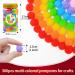 Praisebank 300pcs 1 inch Pom Poms for Arts and Crafts - Multi-colored Pom Pom Balls in Jar - Buy Online on GoSupps.com