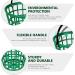 BESPORTBLE Golf Ball Basket - Green Container with Handle for 50pcs Balls | Stadium Accessories - 20x15CM - Buy Online on GoSupps.com