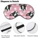 LynaRei French Bulldog Sleep Mask | Pink Heart Design | Adjustable Super-Smooth Eye Cover for Men and Women | Ideal for Travel and Nap | Style-1 - Buy Online on GoSupps.com