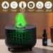 Flames Humidifier Aroma Diffuser 230ml - Quiet Essential Oil Diffuser with 7-Flame Design for Aromatherapy - Buy Online on GoSupps.com