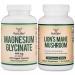 Magnesium Glycinate and Lion's Mane to Support Overall Health and cognition