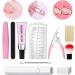 Kuxiptin Gel Nail Polish Kit Artificial Extension Gel Nail Set For Women | With Nail Gel Nail Paint Brush Nail Scrub Strip Nail Scissors Nail Tips Nail Lamp Transparent Tips Nails Set - Buy Online on GoSupps.com