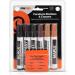 Furniture Markers Touch up  12 Piece Furniture and Wood Floor Markers and Crayons Repair Kit - 6 Felt Tip Wood Markers  6 Wax Crayons in Black  Maple  Oak  Cherry  Walnut and Mahogany - By Rampro Set of 12 - Buy Online on GoSupps.com