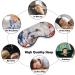 Bichon Frise 4th of July Sleep Mask for Women - Soft Light-Blocking Eye Cover with Adjustable Strap | Ideal Gift for Dog Lovers - Buy Online on GoSupps.com