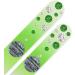 Washable Double Sided Glass Nail File Set with Crystals - Mont Bleu Czech Tempered Glass - Fern Green Crystal Nail Files - Buy Online on GoSupps.com