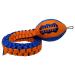 Nerf Dog Durable Dog Toy Gifts, made with Nerf Tough Material, Lightweight, Non-Toxic, BPA-Free, Assorted Toys 30 in Tug Squeaking Football-Blue/Orange
