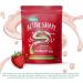 Yokebe Active Shape Strawberry Swirl Powder - High Protein Diet Drink for Weight Control - Gluten Free - 250g (10 Portions) - Buy Online on GoSupps.com