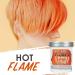 Punky Flame Semi Permanent Hair Color - Vegan, Non-Damaging Dye | 35Washes, 3.5oz Flame Hair Tint - PPD & Paraben Free - Buy Online on GoSupps.com