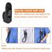 iGuerburn Premium Leather Stethoscope Holder for Littmann - Portable Clip-on Holster (Black) - Ideal for Right-Handed Professionals - Buy Online on GoSupps.com