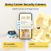 Enabot EBO Air Home Security Pet Camera 2 Way Talk Night Vison Wireless APP Remote Control Indoor Security Camera Movable Rechargeable Cam for Dog/Cat SD Card Storage - Buy Online on GoSupps.com