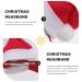 Lurrose 10pcs Mini Christmas Santa Hat Hair Clips - Perfect for Kids & Adults | Festive Hairpins for Holiday Style - Buy Online on GoSupps.com