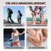 Kniebandage f r Frauen & M nner - 2 St ck kniest tzen mit verstellbaren Riemen & Anti-Rutsch-Silikon f r Sport Laufen Arthritis Gelenkschmerzen Bandverletzungen Meniskusriss Tendinitis (Rosa XL) - Buy Online on GoSupps.com