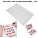 Nail Gel Polish Display Book Detachable Nail Color Display Nail Color Display Board Album Nail Sticker Nail Art Display Chart with Replacement Tips for Nail Salon - Buy Online on GoSupps.com
